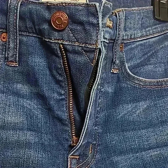 MADEWELL Cali Demi-Boot Jeans in Distressed Medium Wash Size 24 - Picture 4 of 14